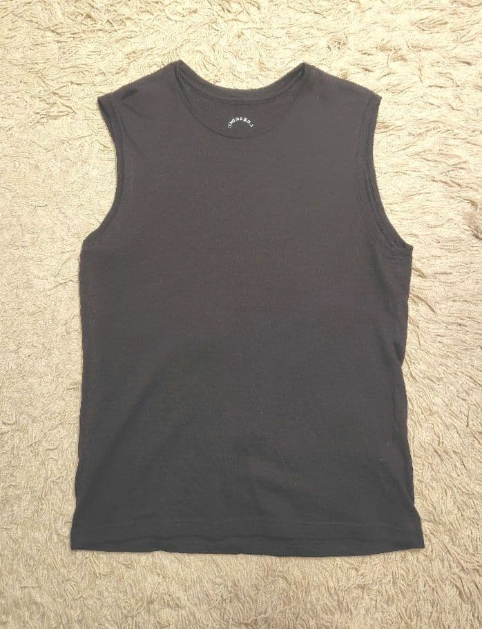 山と道　DFメッシュ メリノ スリーブレス XL 黒