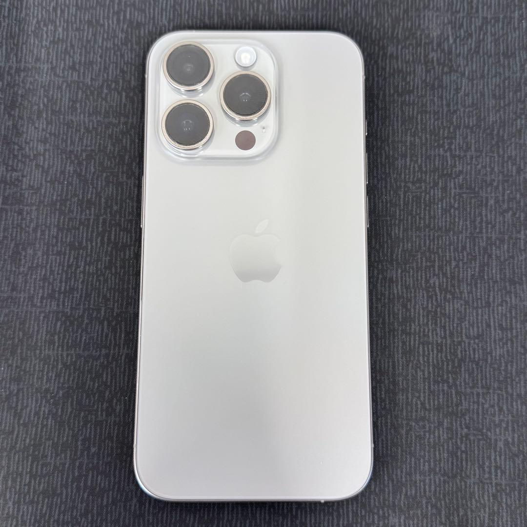 iPhone 15 Pro 256GB ナチュラルチタニウム MTUF3J/A