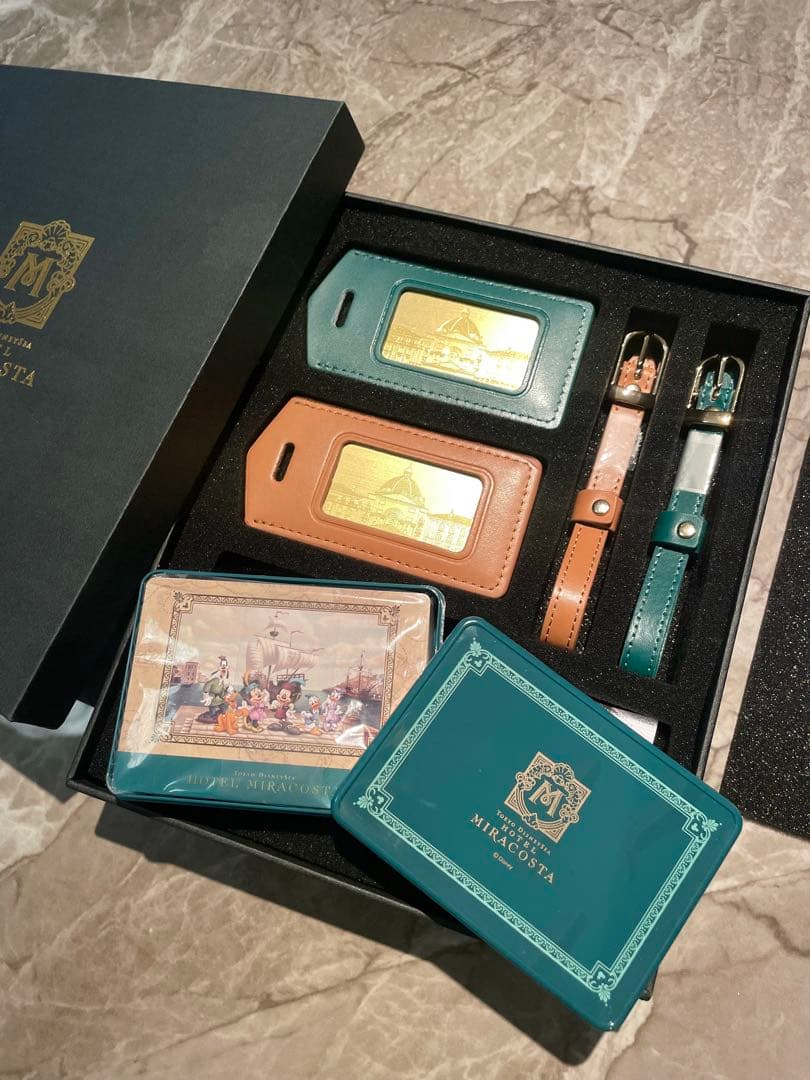 非売品 ミラコスタ スイートルーム ラゲッジタグ トランプ セット 新品未使用品