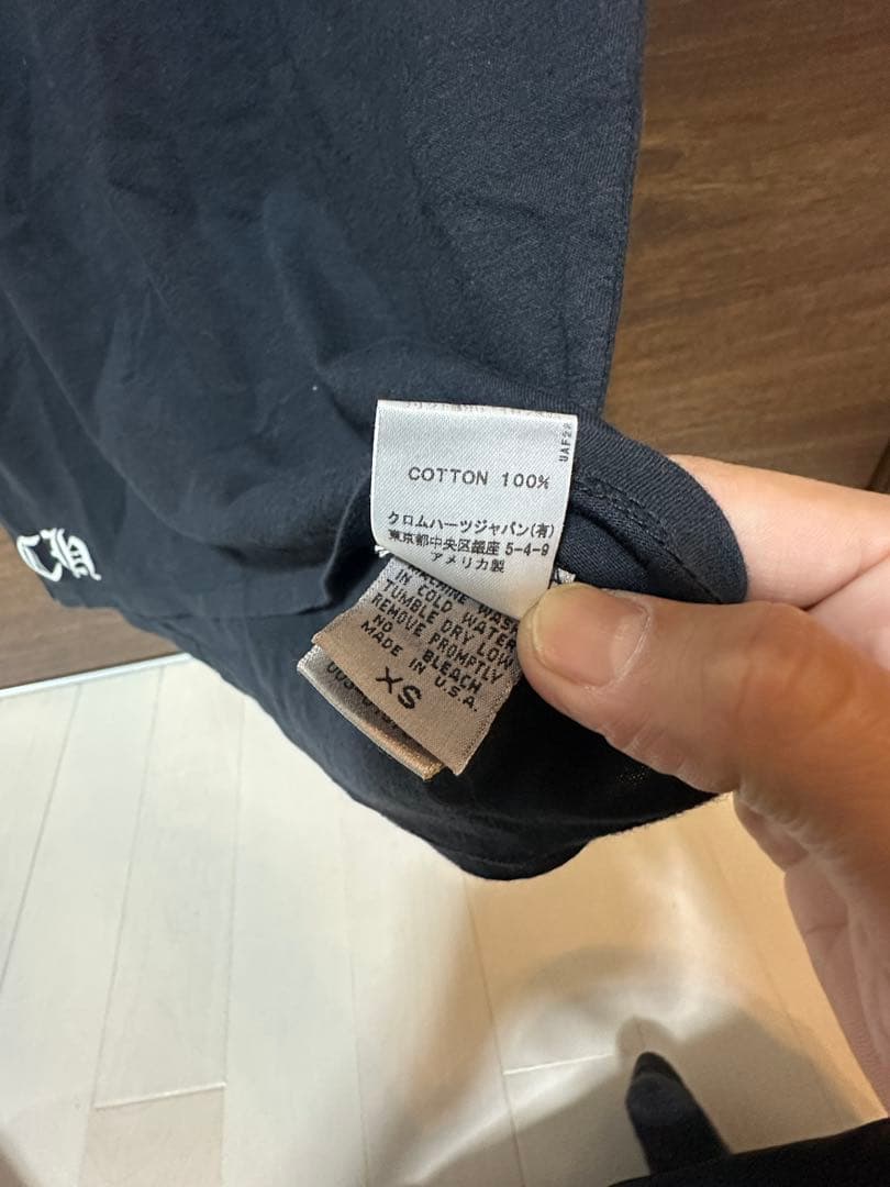 ChromeHearts クロムハーツ　Tシャツ　ブラック　黒