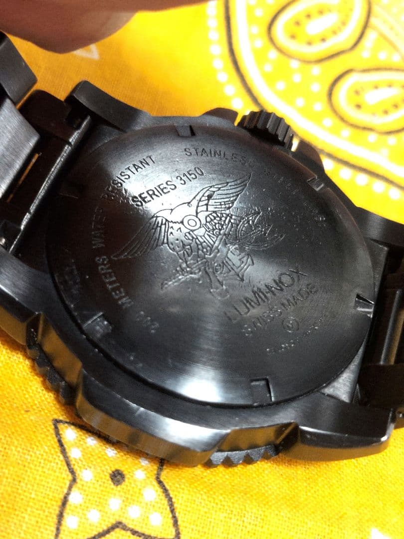 【稼働品】LUMINOX/ルミノック　3150　ブラックアウト