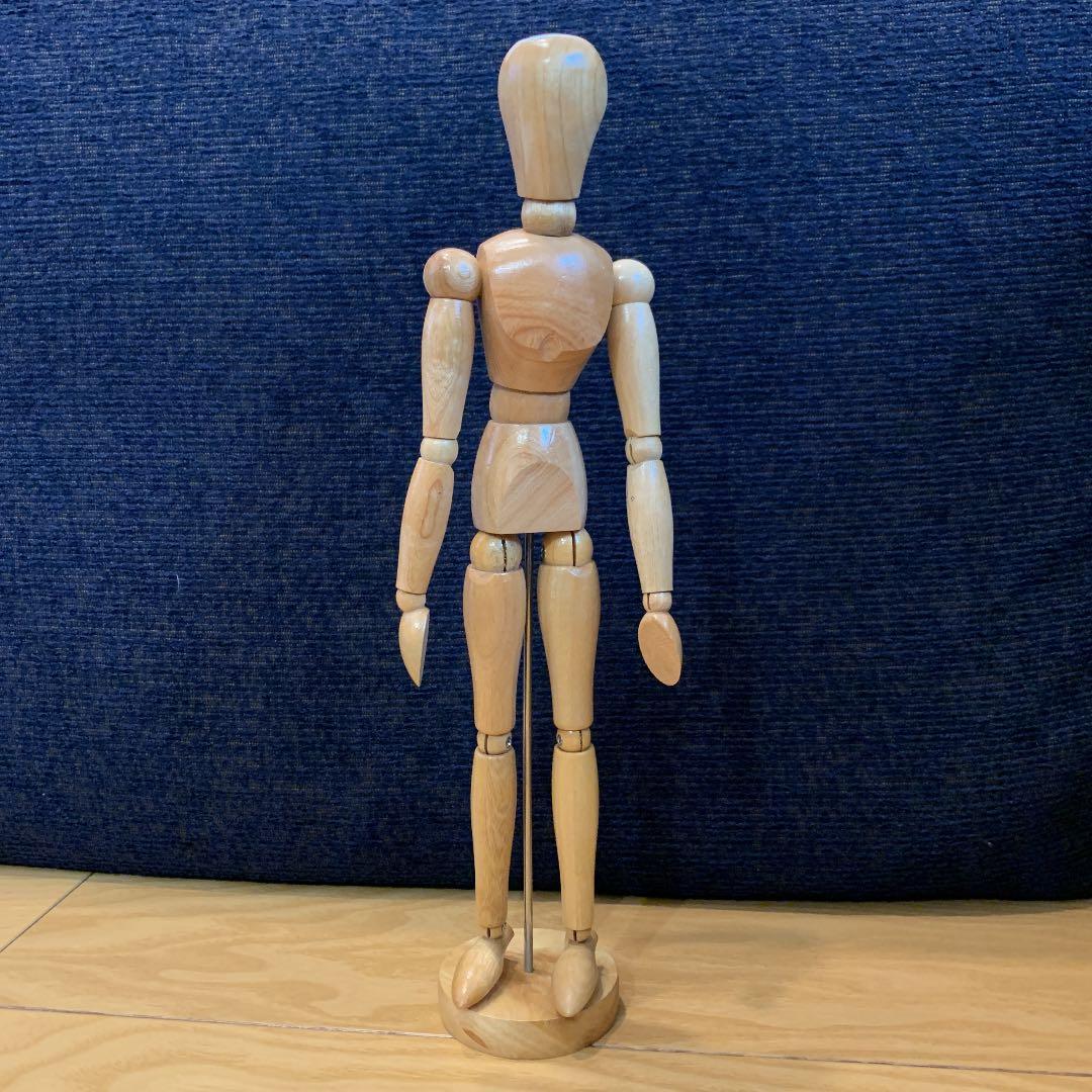 CAM wooden 12A 33cm デッサン用(男性)木製マネキン