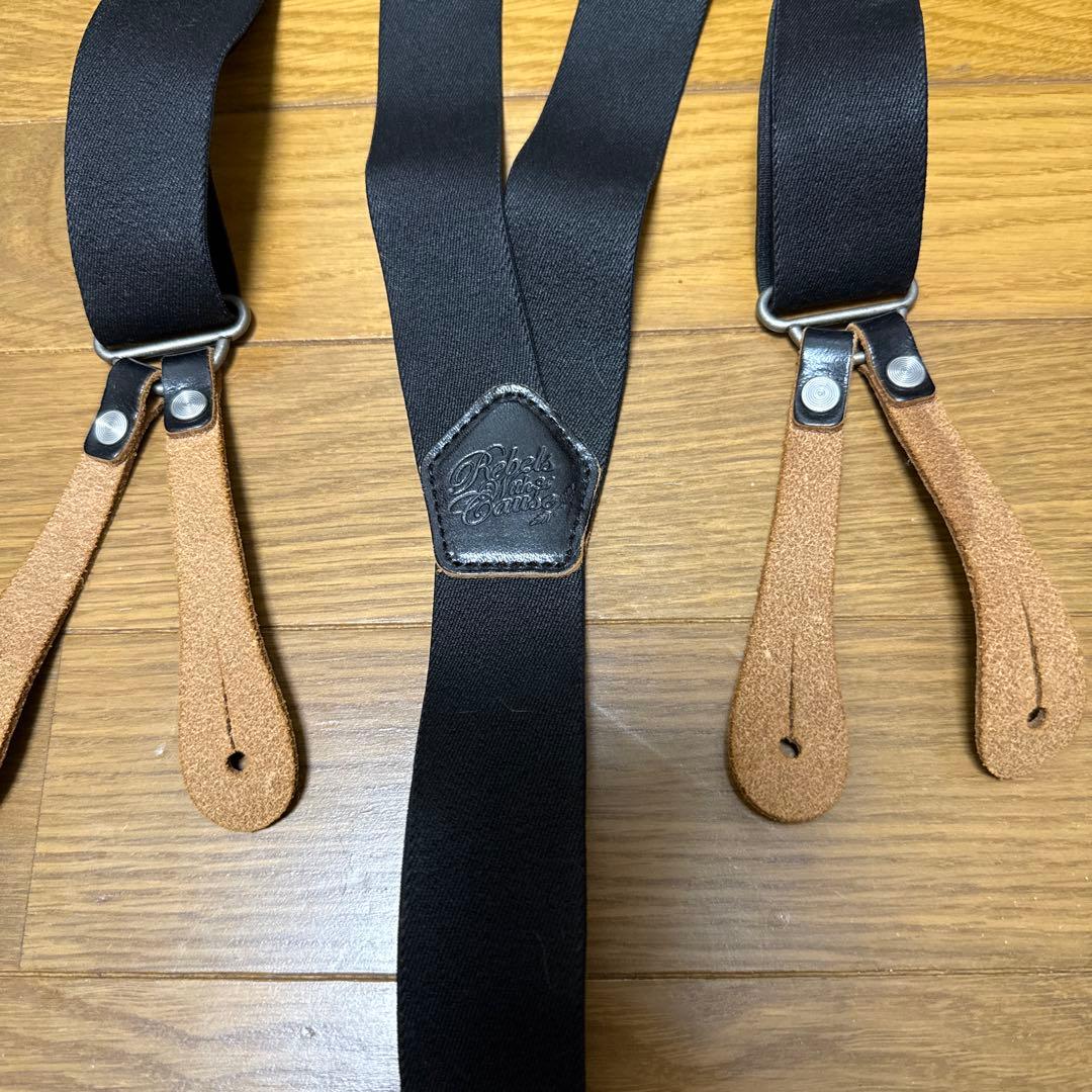 ルードギャラリーブラックレーベル チノパン&サスペンダー