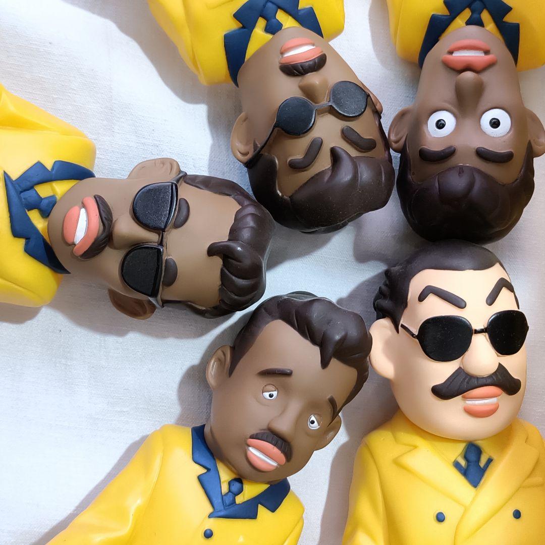 ラッツ&スター　シャネルズ　フィギア　5人セット　レア