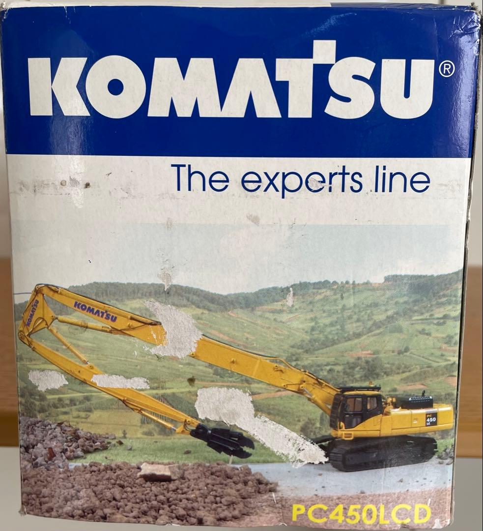 KOMATSU PC450LCD ダイキャストモデル 1:50
