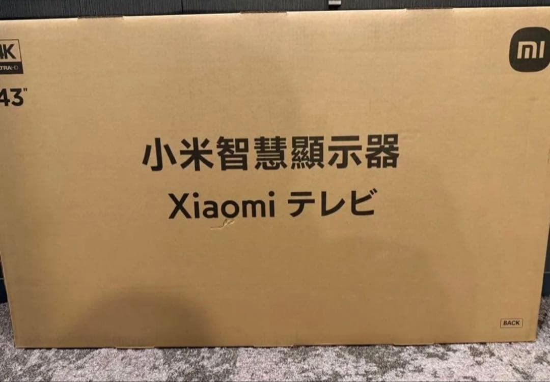 Xiaomi 43インチ 4K テレビ L43M8-A2TWN