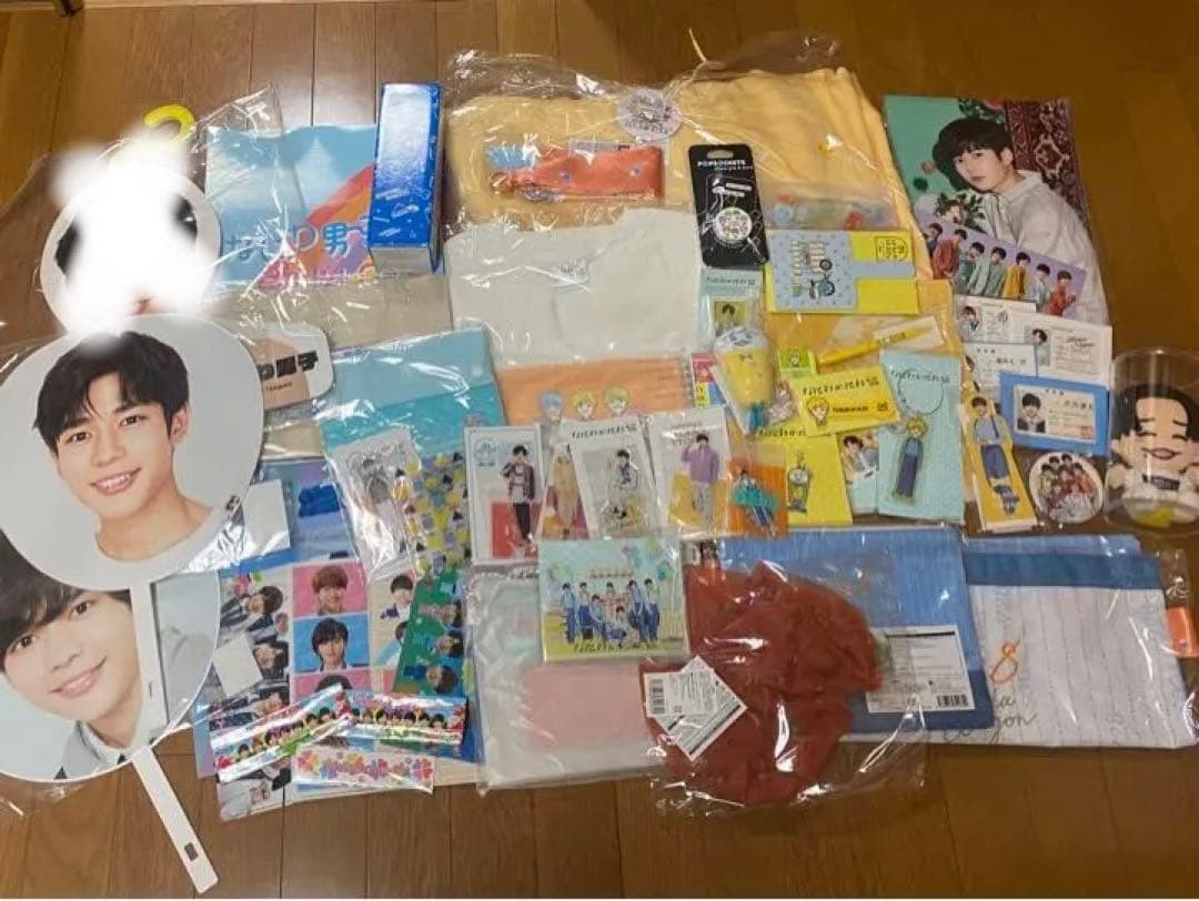 なにわ男子　長尾謙杜　グッズ　まとめ売り　担降り