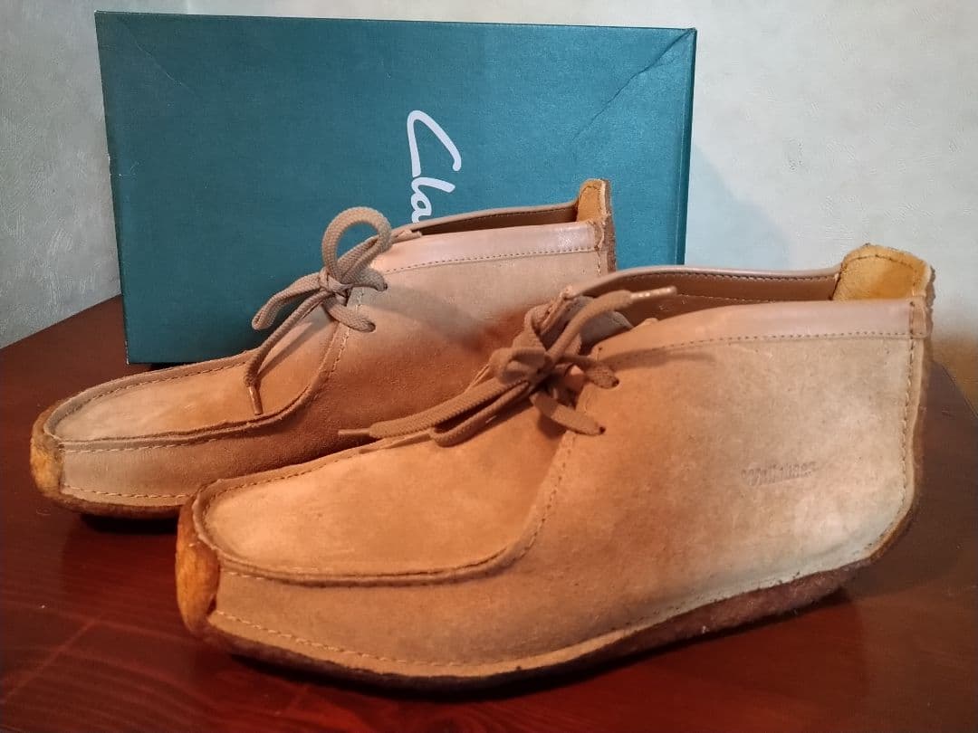 ［Clarks ］ワラビー レッドランド 27 cm アイルランド製