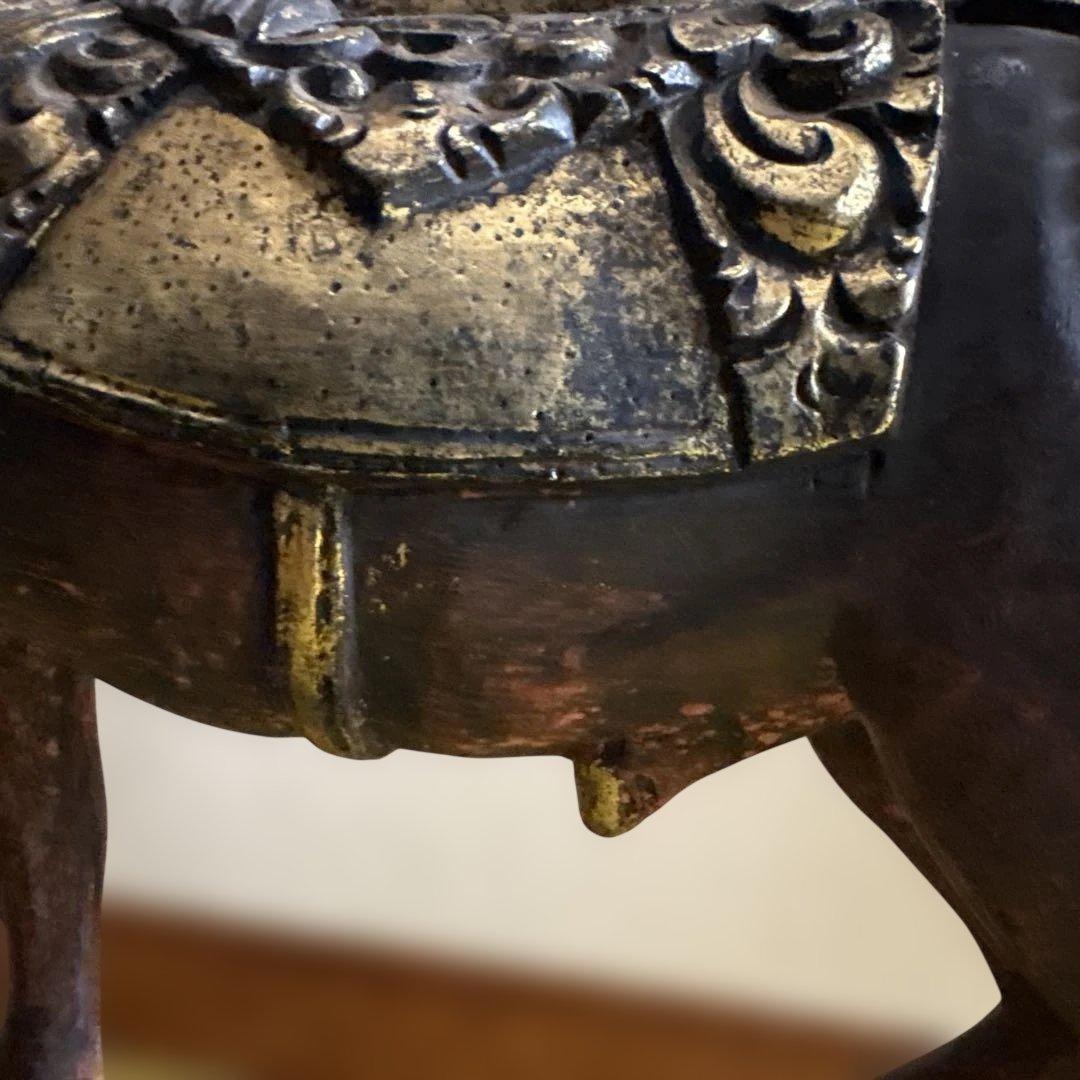 馬の彫刻 アンティーク