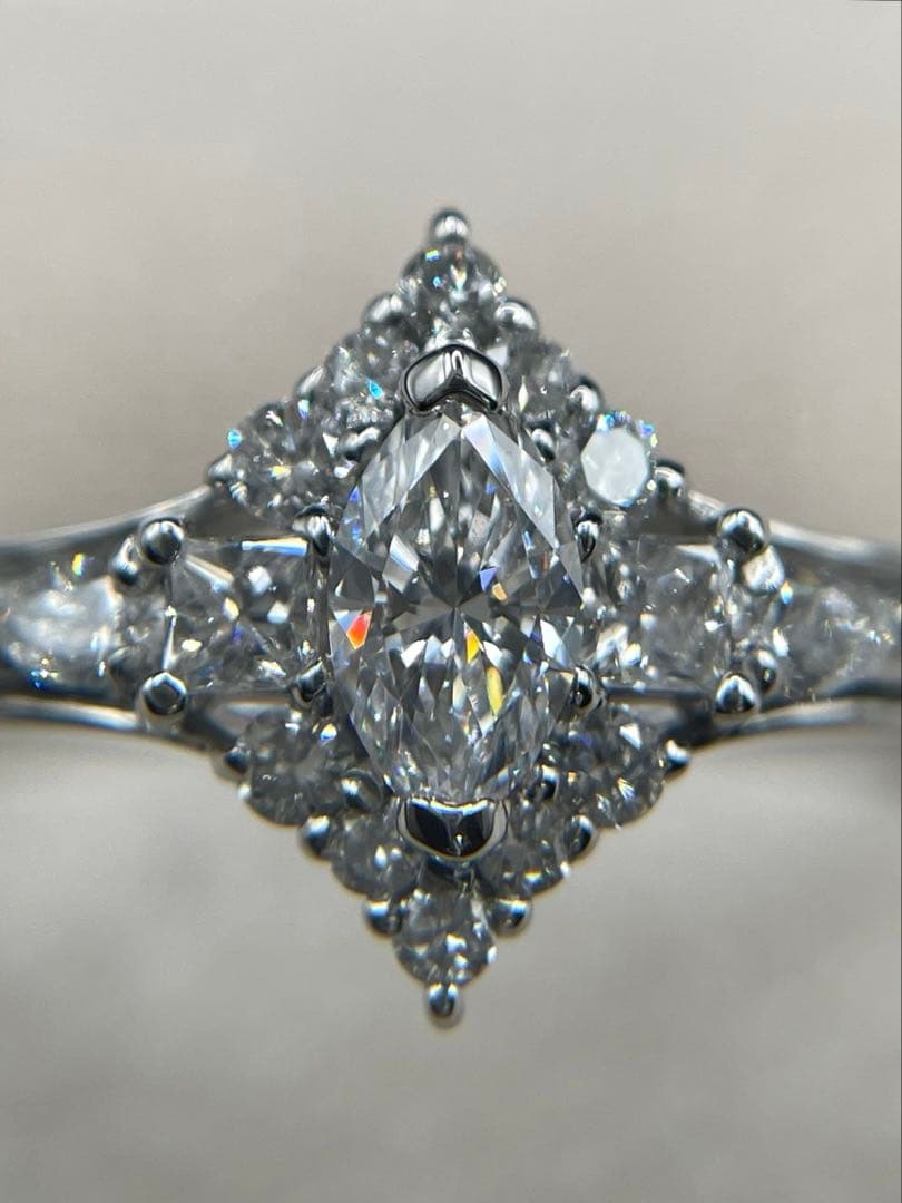 最終交渉可JL240★高級 ダイヤモンド0.6ct リング GIAコピー付