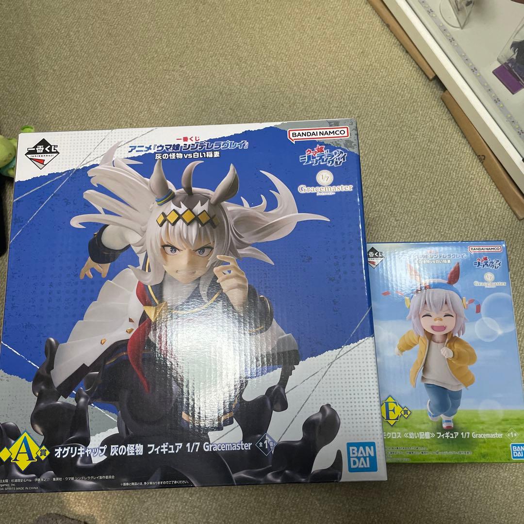 ブ*玖様 ウマ娘　一番くじ　オグリキャップ　タマモクロス　1/7 フィギュア