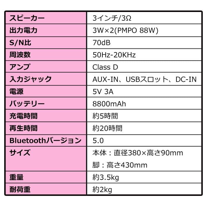 送料無料 新品 未使用 テーブルスピーカー インテリア サウンドテーブル