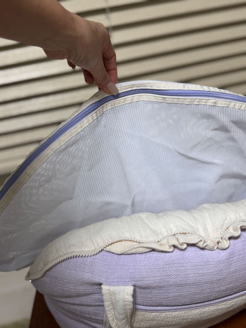 韓国　carocara コットンキャリーバッグ　インナーメッシュ有り