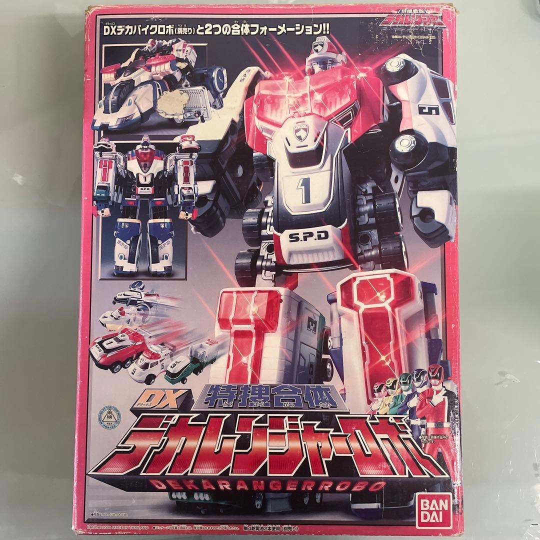 変形玩具 特捜戦隊デカレンジャー DX特捜合体デ カレンジャーロボ バンダイ