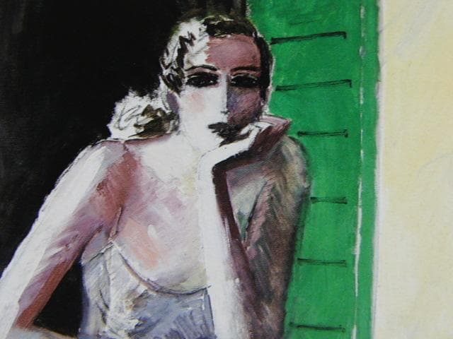 カシニョール（Cassigneul）、ものおもい、希少な画集より