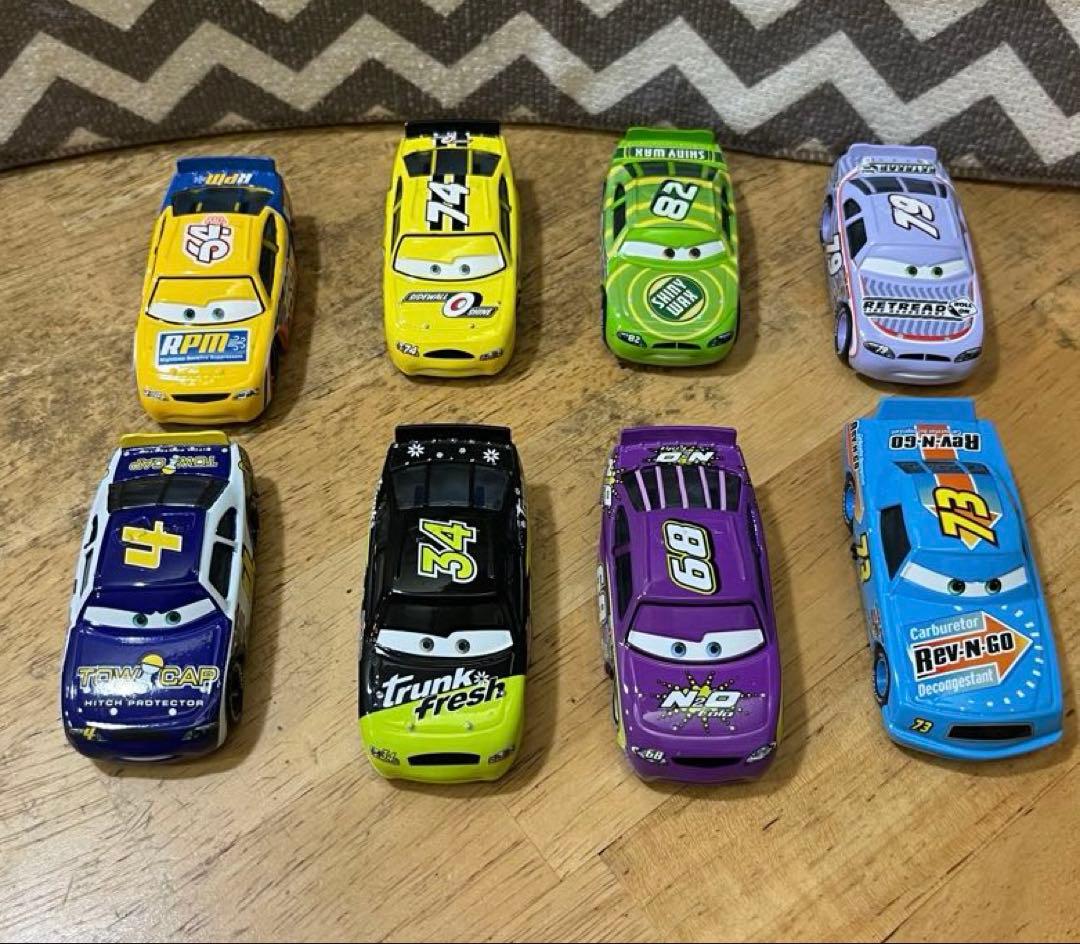 マテルカーズピストンカップレーサー34台［32台ラバータイヤ］ペースカーのセット