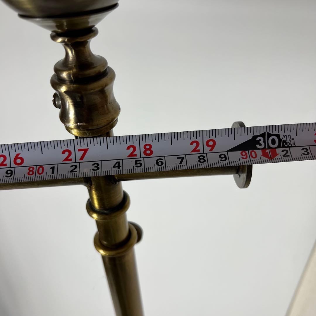 ② アンティーク　ゴールド　ハンガーラック ビンテージ　アイアン　幅90cm