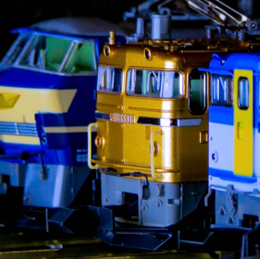 KATO 金のEF65形電気機関車536号機【新品,未使用品】