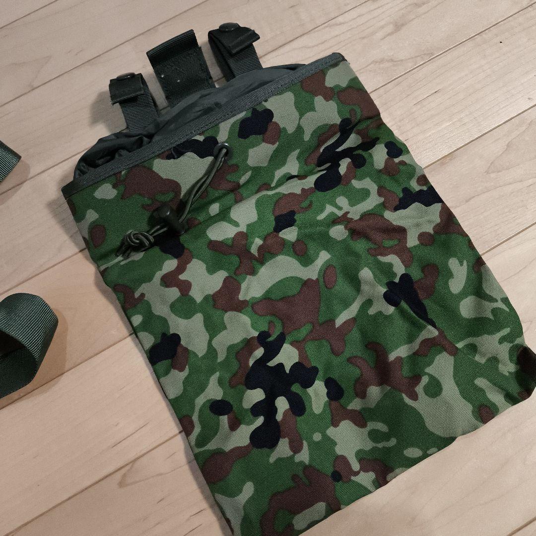 PX品 陸上自衛隊装備セット　迷彩服上下　ハット　ダンプポーチ　メットカバー