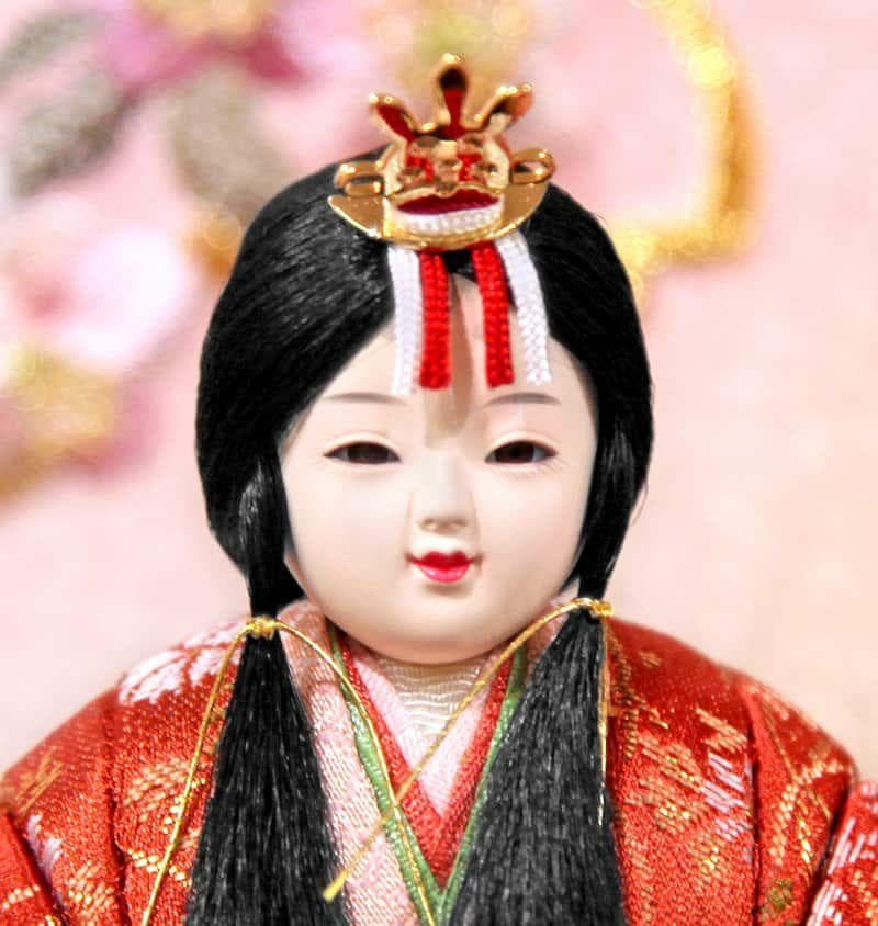 雛人形 久月 木目込人形 収納三段 十人飾り 杉田明十志 木村綾 ほのか