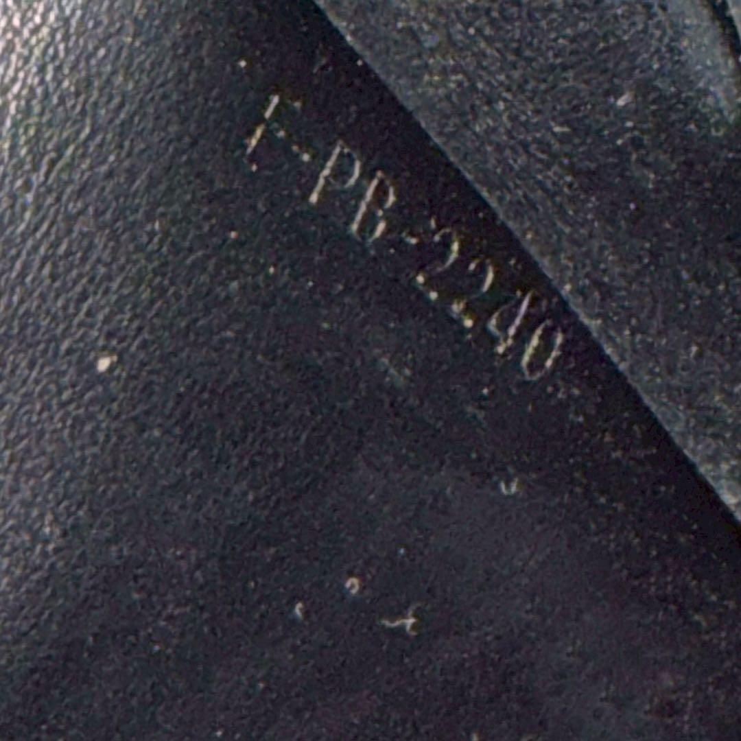 【美品✨現行】セリーヌ ミディアム ストラップウォレット 黒 レザー 箱 保存袋