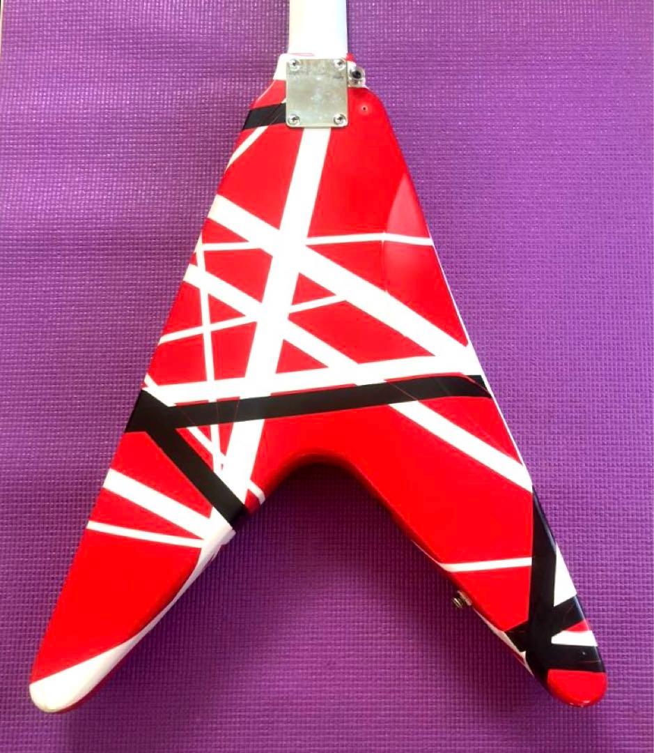 EVH 5150風　フライングV オリジナルペイント　ノーブランド