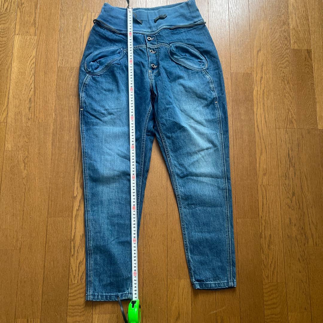 【未使用】Kapital　インディゴデニム　サルエルヌーベルパンツ③