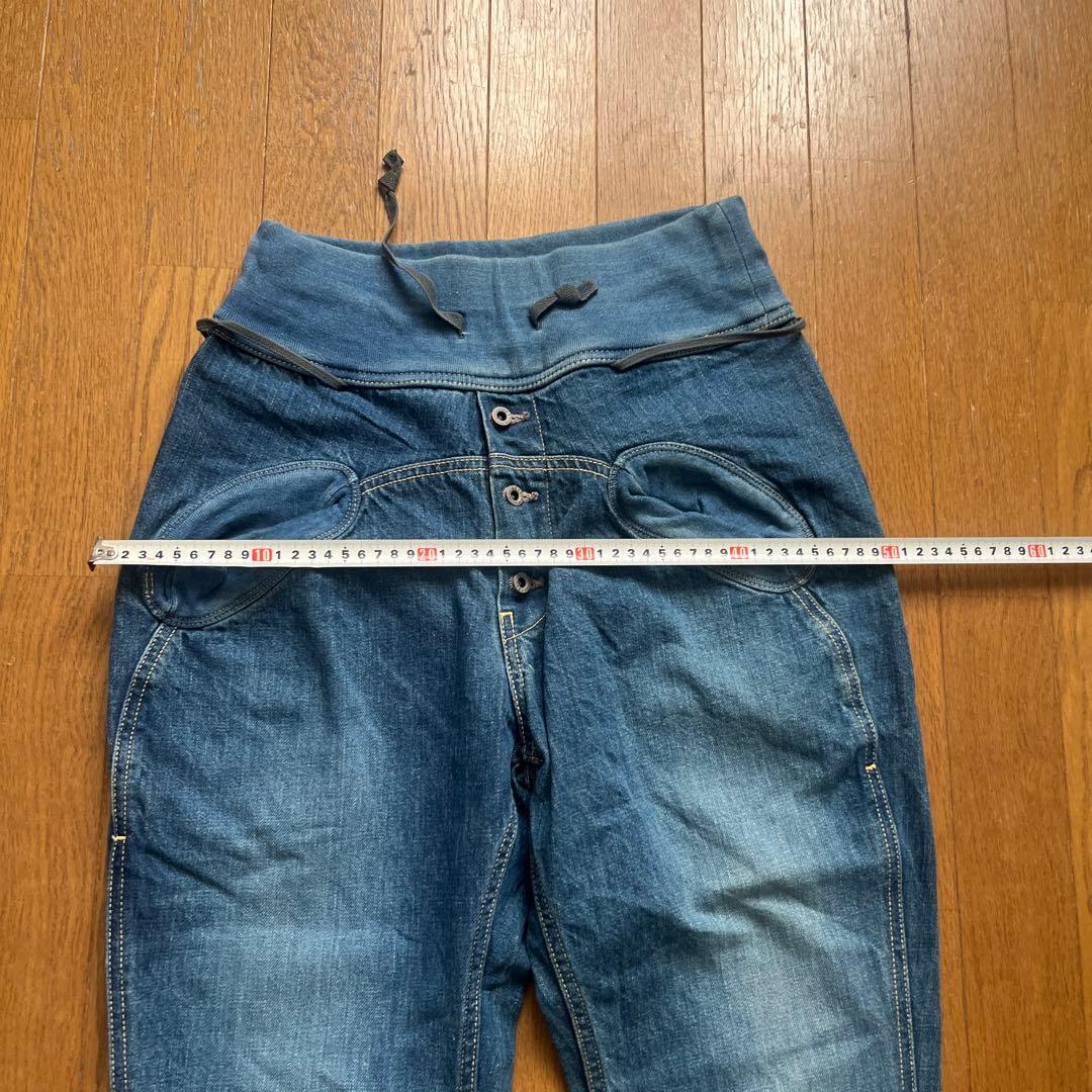 【未使用】Kapital　インディゴデニム　サルエルヌーベルパンツ③