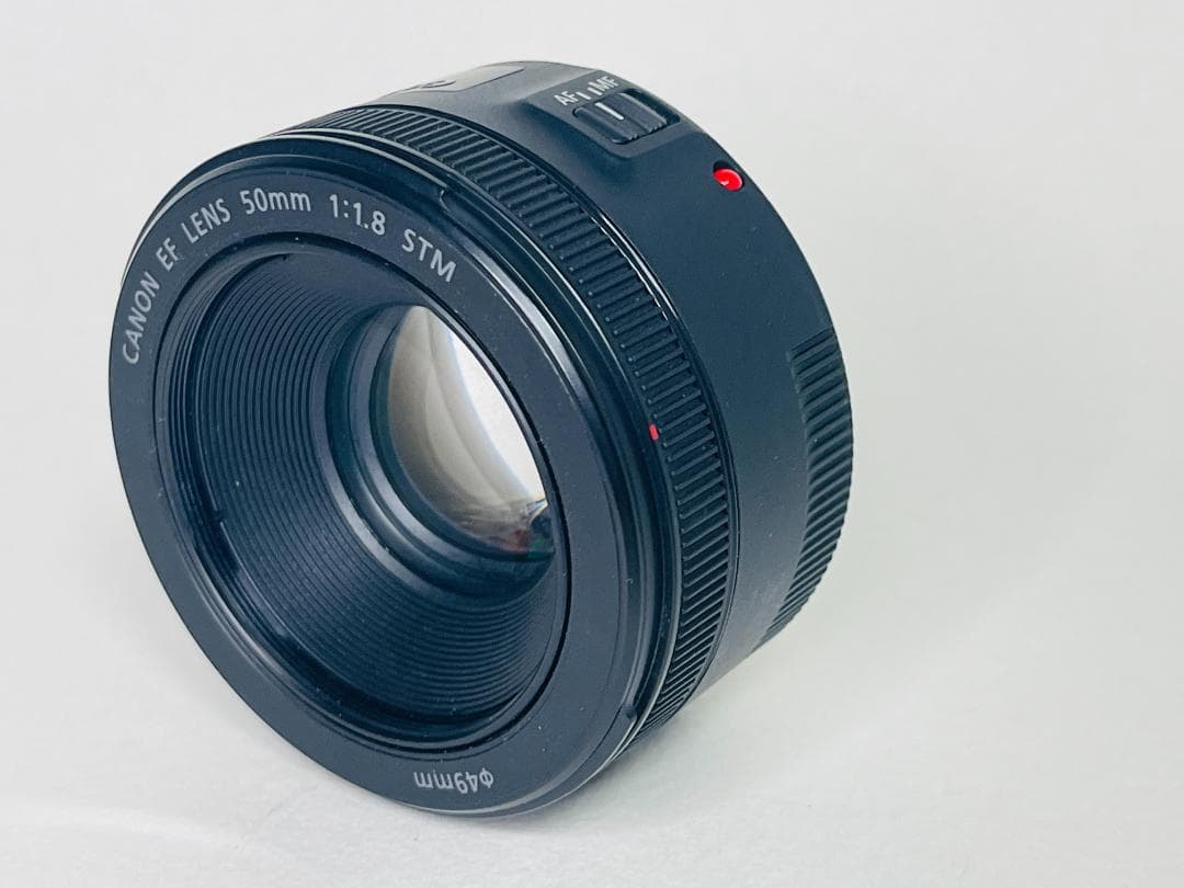 良品★Canon EF 50mm F1.8 STM キヤノン 単焦点レンズ