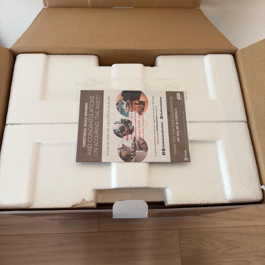 開封のみ【サイドショウ】マンダロリアン・グローグー等身大スタチュー