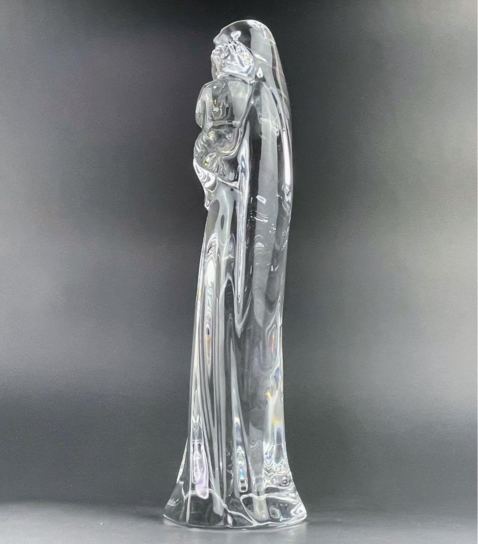 バカラ 聖母 マリア像 マリヤ像 フィギュリン ぺーパーウェイト 置物