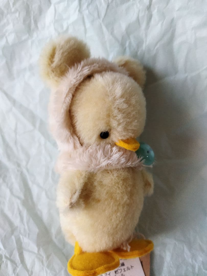 アーティストベア　SCI-beans くま耳帽子のアヒルちゃん
