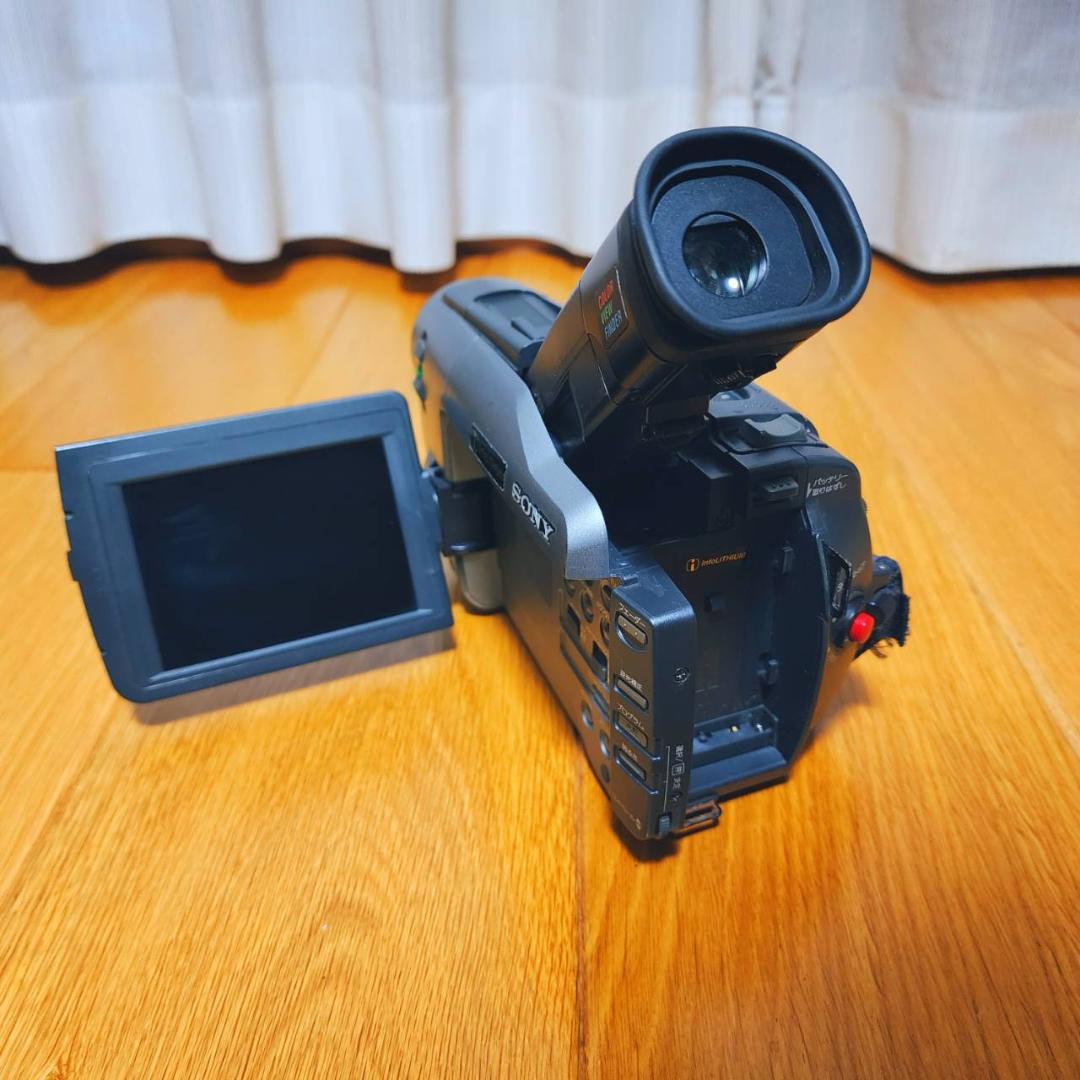 【動作確認済】SONY 高画質 8ミリ Hi8 ビデオカメラ ACアダプタセット