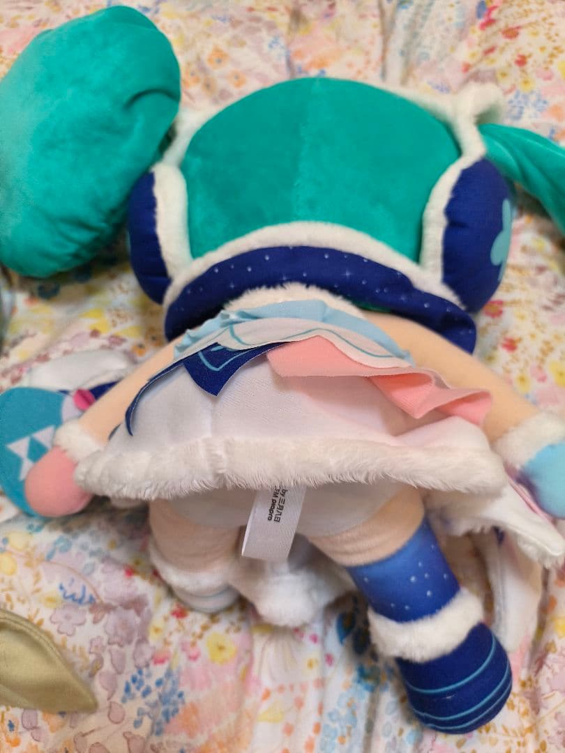 マジカルミライ2020 冬祭り 夏祭り ふわぬい　ふわふわぬいぐるみ タグ付き