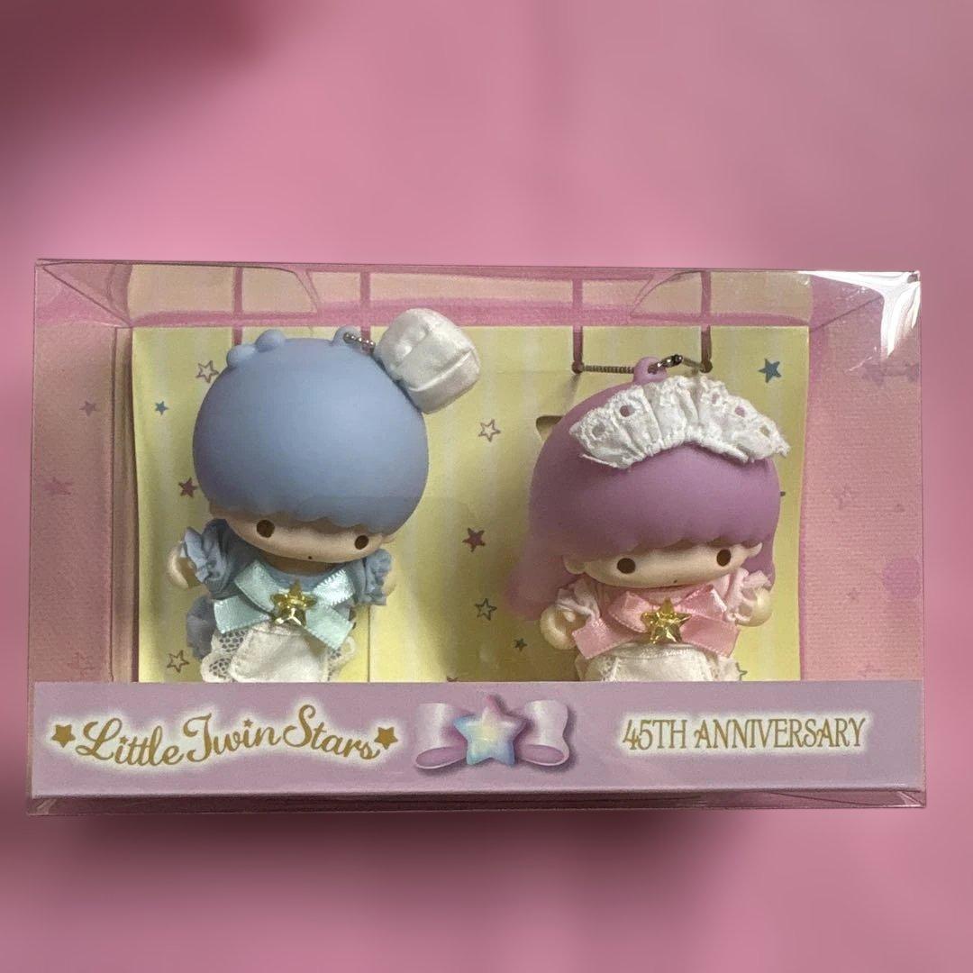 サンリオ リトルツインスターズ キキララ 45周年 ソフビ マスコット
