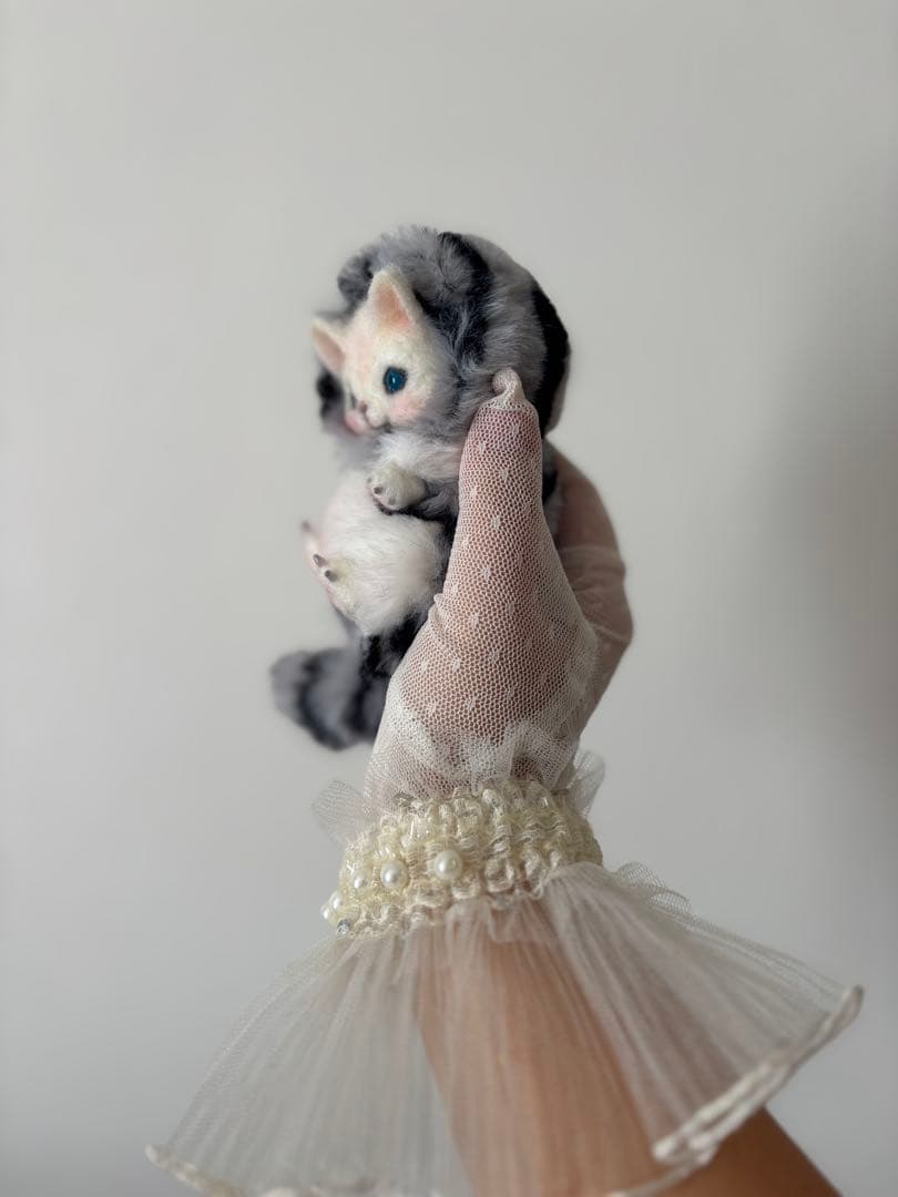 アートドール　アメショ幻獣No.059 羊毛フェルト