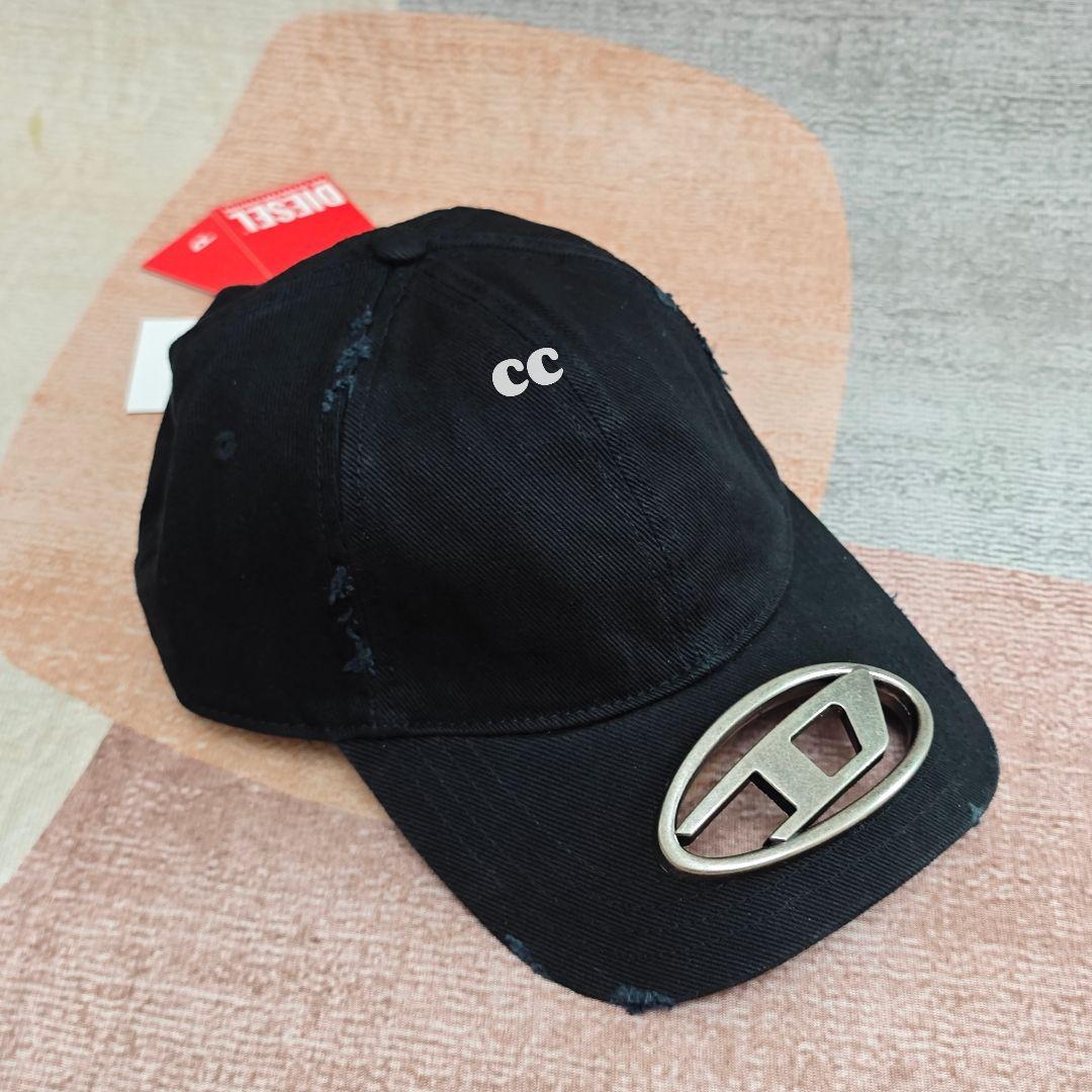 DIESEL メタルロゴコットンキャップ