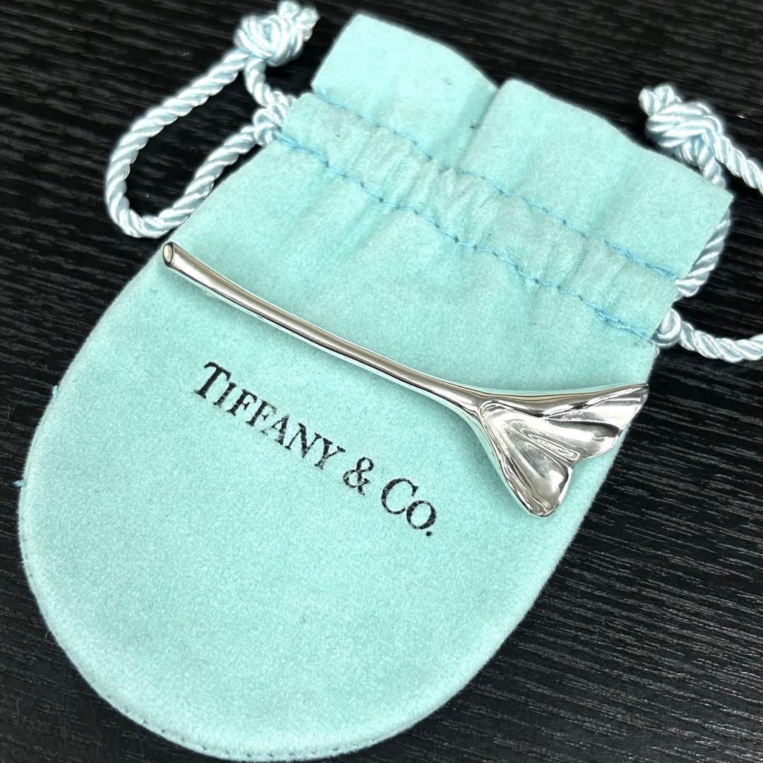 ティファニー　ブローチ　イチョウモチーフ　銀杏　ピンバッチ　シルバー925