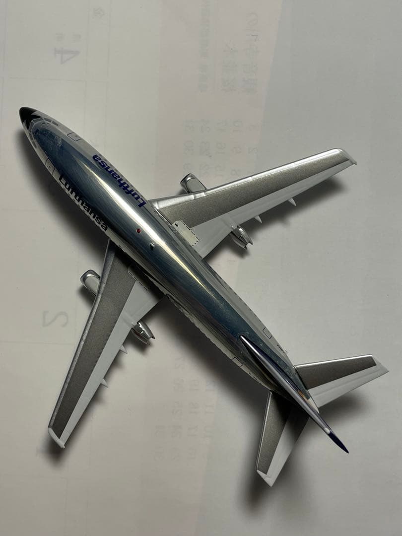 ルフトハンザ旅客機 B-737-200ポリッシュ仕上