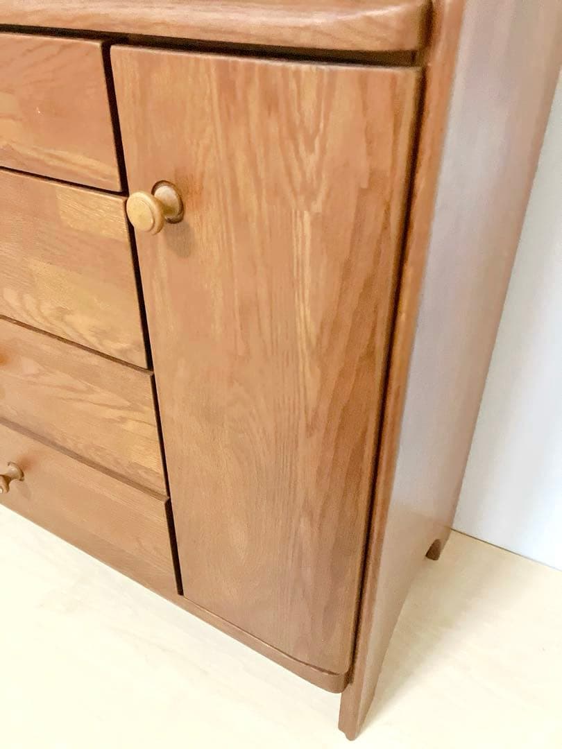 maruni マルニ　電話台、FAX台　サイドチェスト　コンセント穴付き