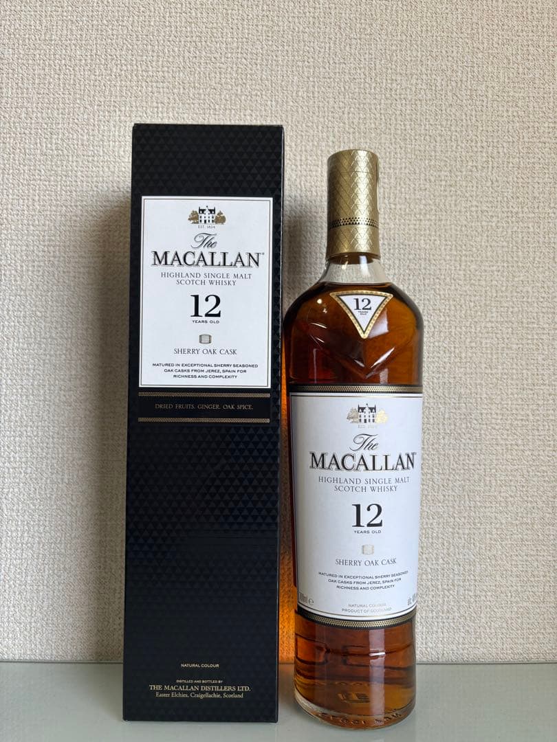 ウイスキー The Macallan12 Year Old Sherry Oak 700ml