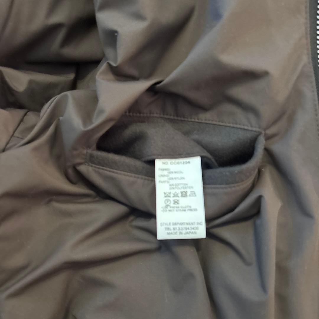 スティルバイハンド ラムメルトンハーフコート　バブアー