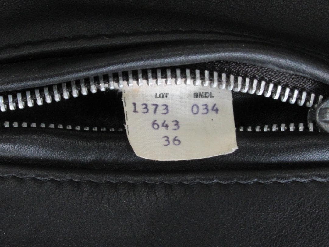 SCHOTT USA 643 ブラックレザー シングルライダースジャケット