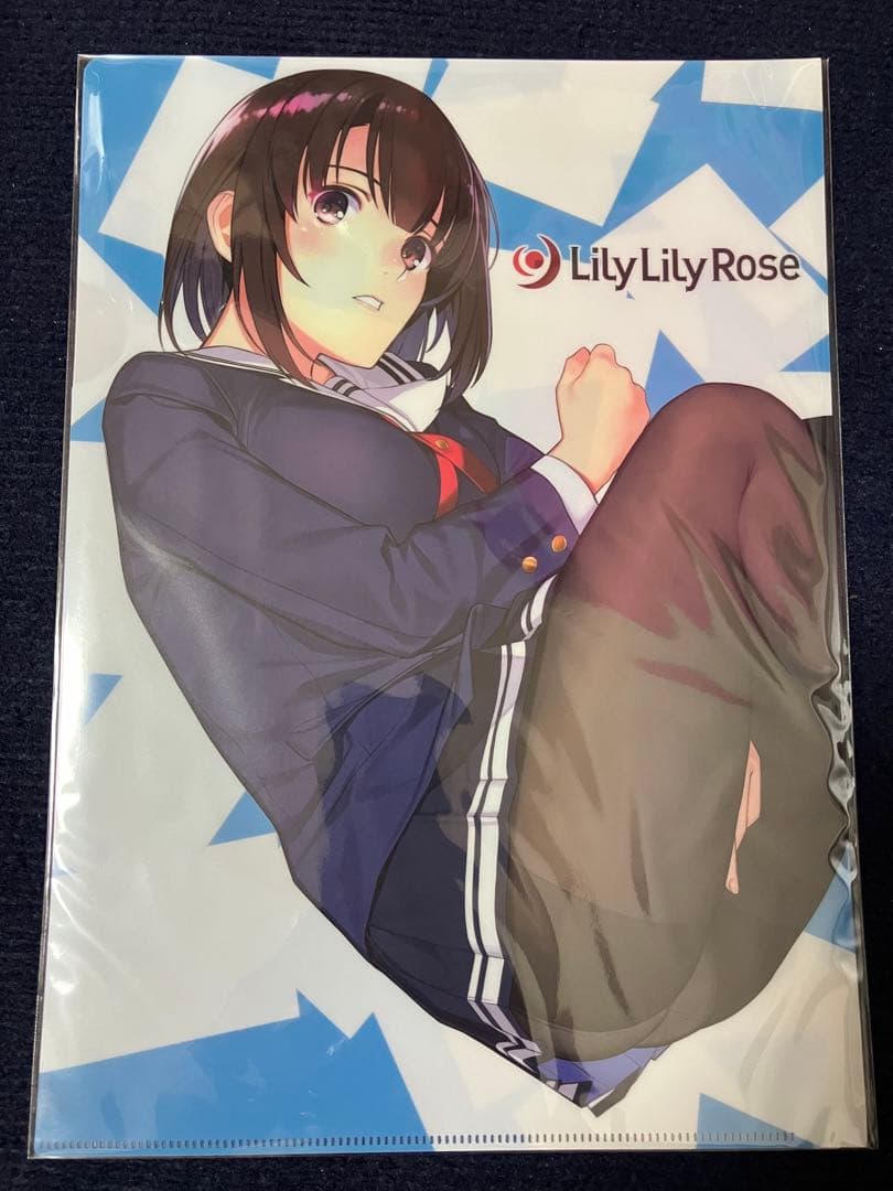 【非売品】みぶなつき 冴えない彼女の育てかた 加藤恵 A4クリアファイル