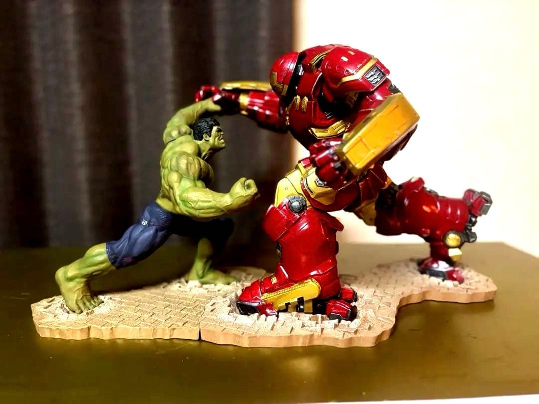 コトブキヤ ARTFX+ ハルク VS ハルクバスター 全長50cm 豆魚雷限定