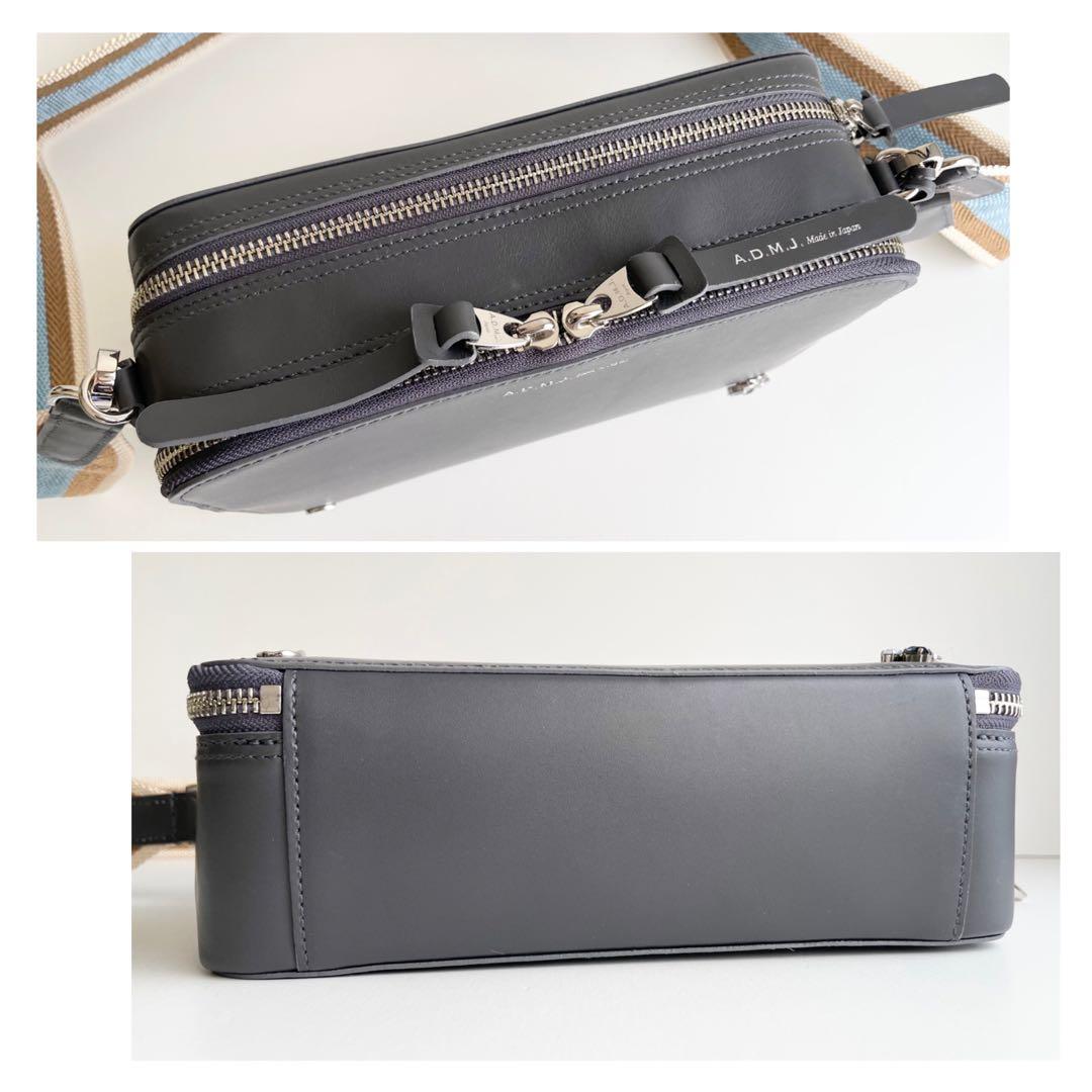 ADMJ ザ・ビー スクエアショルダー レザー スワロフスキー 新品 完売品