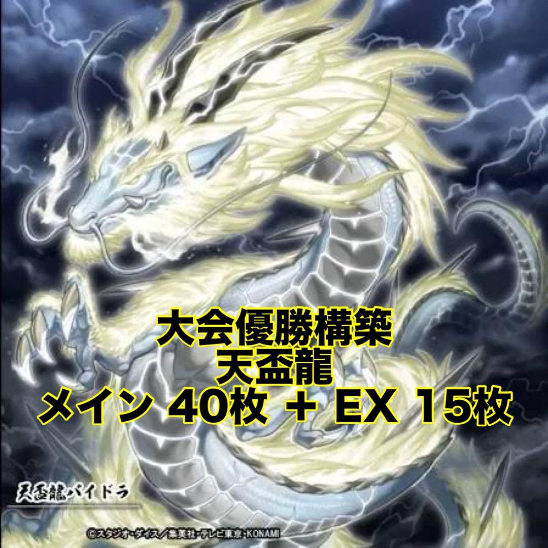 大会優勝構築 天盃龍 デッキ メイン SPリトル ナイト 厄災の星ティ・フォン