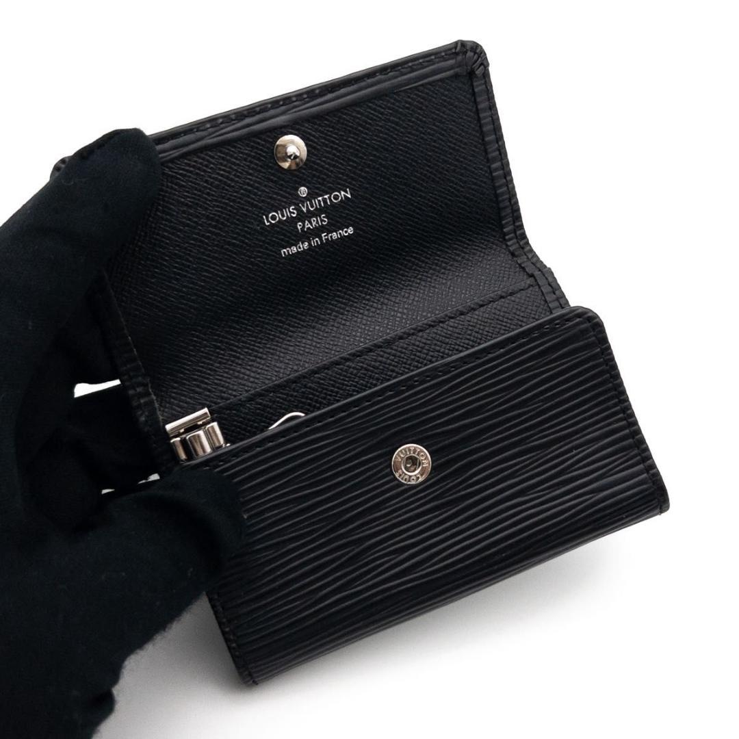 【極美品】ルイヴィトン　ミュルティクレ6 エピ　キーケース　黒