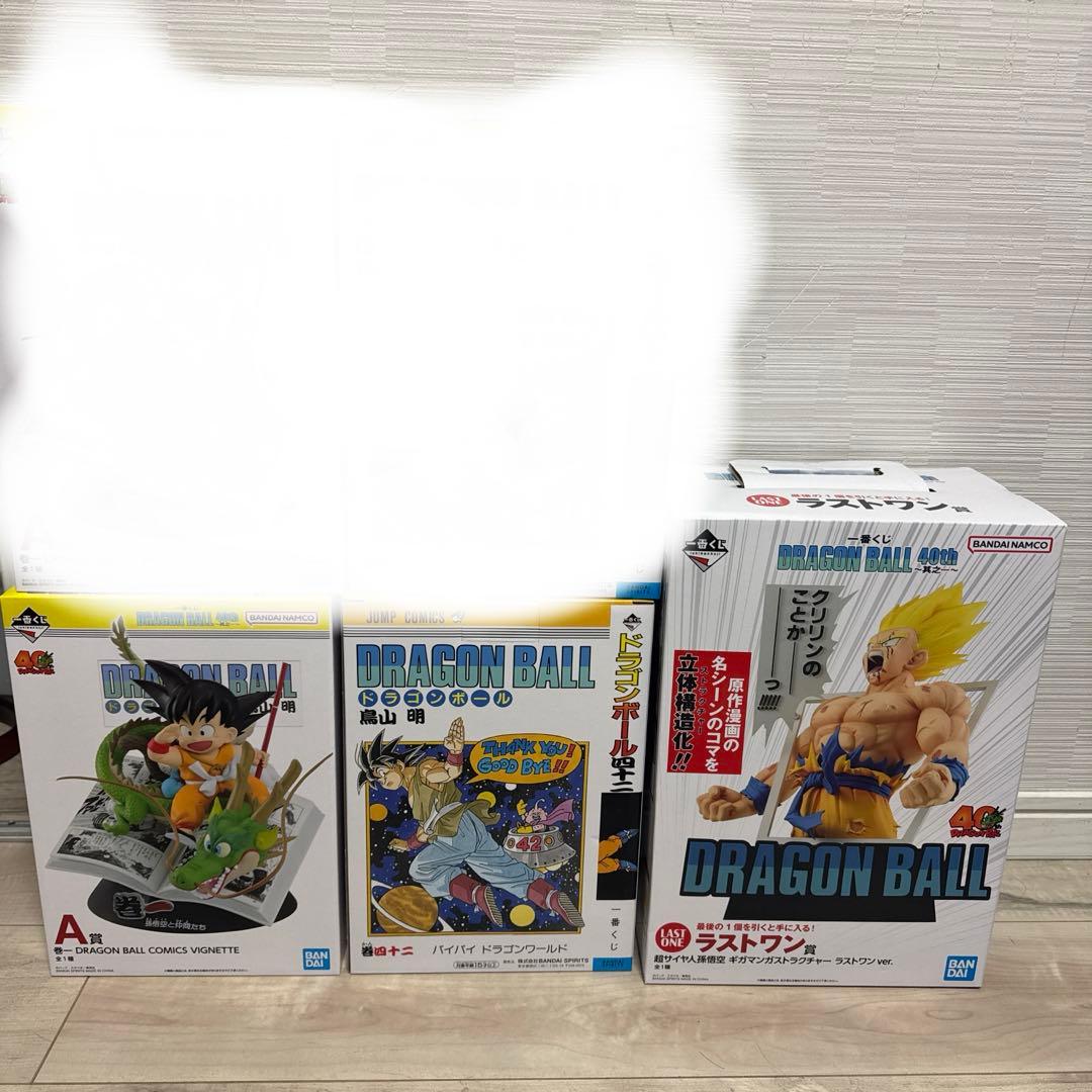 一番くじ ドラゴンボール　40周年 フィギュア　A賞　B賞　ラストワン賞　セット