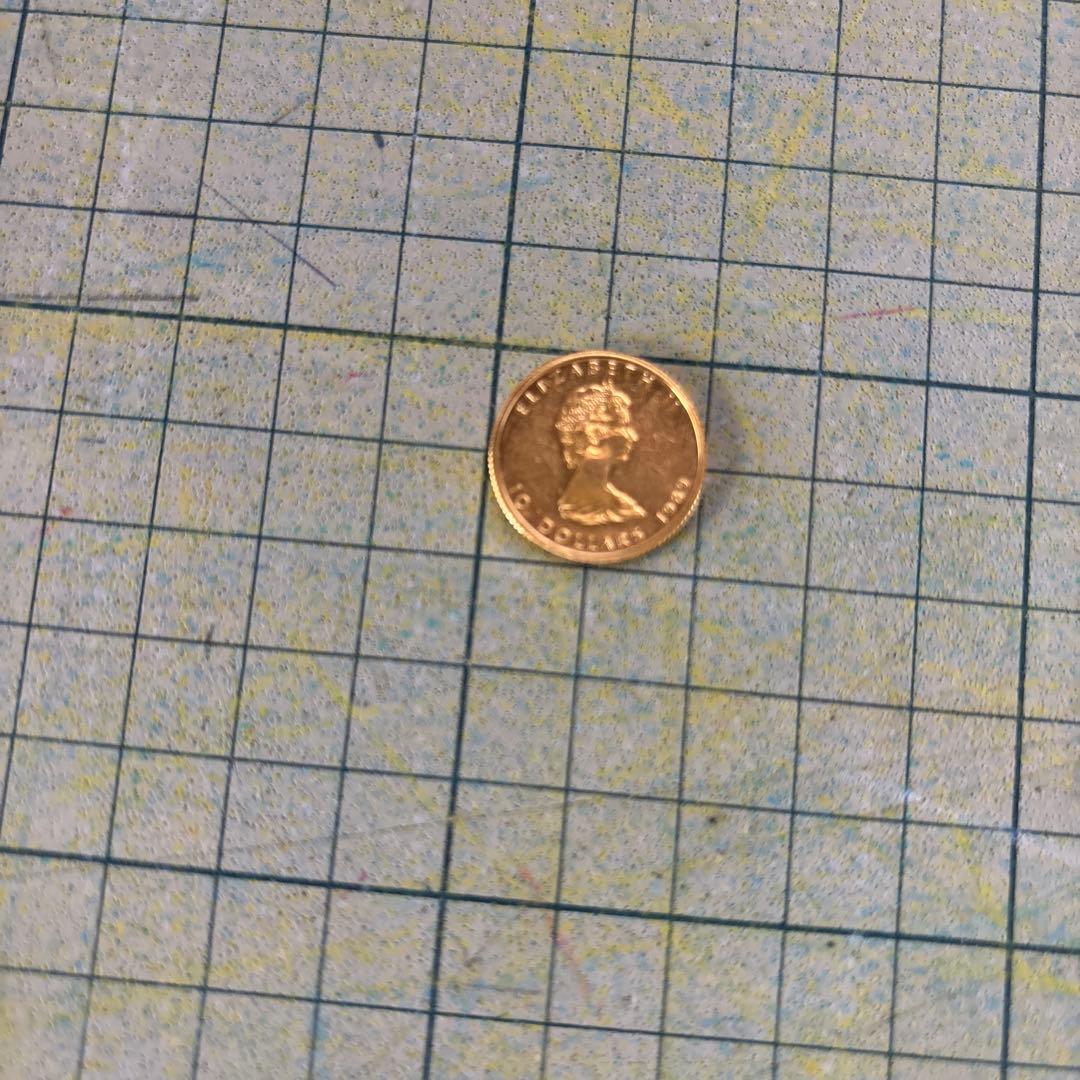 g*t様 カナダ メープルリーフ 金貨　1/4